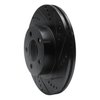 633-54171R Drilled/Slotted Brake Rotor [Black], 2001-2011 Ford/Lincoln/Mercury/Mazda, Position: Front Right - image 2