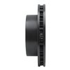 633-54174L Drilled/Slotted Brake Rotor [Black], 1999-2005 Ford/Lincoln/Mercury/Mazda, Position: Front Left - image 3