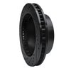 633-54174R Drilled/Slotted Brake Rotor [Black], 1999-2005 Ford/Lincoln/Mercury/Mazda, Position: Front Right - image 4