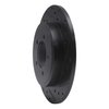 633-54178R Drilled/Slotted Brake Rotor [Black], 2002-2010 Ford/Lincoln/Mercury/Mazda, Position: Rear Right - image 2