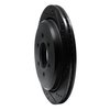 633-54181R Drilled/Slotted Brake Rotor [Black], 2002-2006 Ford/Lincoln/Mercury/Mazda, Position: Rear Right - image 2