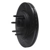 633-54184R Drilled/Slotted Brake Rotor [Black], 2004-2008 Ford/Lincoln/Mercury/Mazda, Position: Front Right - image 2