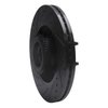 633-54184R Drilled/Slotted Brake Rotor [Black], 2004-2008 Ford/Lincoln/Mercury/Mazda, Position: Front Right - image 4