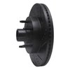 633-54191R Drilled/Slotted Brake Rotor [Black], 2004-2006 Ford/Lincoln/Mercury/Mazda, Position: Front Right - image 2