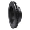 633-54198L Drilled/Slotted Brake Rotor [Black], 2005-2012 Ford/Lincoln/Mercury/Mazda, Position: Front Left - image 4