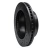 633-54198R Drilled/Slotted Brake Rotor [Black], 2005-2012 Ford/Lincoln/Mercury/Mazda, Position: Front Right - image 4