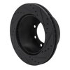 633-54199L Drilled/Slotted Brake Rotor [Black], 2005-2012 Ford/Lincoln/Mercury/Mazda, Position: Rear Left - image 4