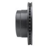 633-54200L Drilled/Slotted Brake Rotor [Black], 2005-2012 Ford/Lincoln/Mercury/Mazda, Position: Rear Left,Rr Left - image 3