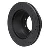 633-54200L Drilled/Slotted Brake Rotor [Black], 2005-2012 Ford/Lincoln/Mercury/Mazda, Position: Rear Left,Rr Left - image 4