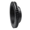 633-54208R Drilled/Slotted Brake Rotor [Black], Fits Select Ford/Lincoln/Mercury/Mazda, Position: Rear Right - image 4