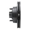 633-54209L Drilled/Slotted Brake Rotor [Black], Fits Select Ford/Lincoln/Mercury/Mazda, Position: Front Left - image 3