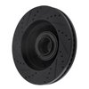 633-54209R Drilled/Slotted Brake Rotor [Black], Fits Select Ford/Lincoln/Mercury/Mazda, Position: Front Right - image 4