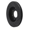 633-54216L Drilled/Slotted Brake Rotor [Black], 2009-2009 Ford/Lincoln/Mercury/Mazda, Position: Front Left - image 4