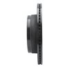 633-54218L Drilled/Slotted Brake Rotor [Black], 2012-2014 Ford/Lincoln/Mercury/Mazda, Position: Rear Left - image 3