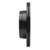 633-54218R Drilled/Slotted Brake Rotor [Black], 2012-2014 Ford/Lincoln/Mercury/Mazda, Position: Rear Right - image 3