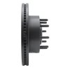 633-54224R Drilled/Slotted Brake Rotor [Black], Fits Select Ford/Lincoln/Mercury/Mazda, Position: Front Right - image 3