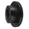 633-54225R Drilled/Slotted Brake Rotor [Black], Fits Select Ford/Lincoln/Mercury/Mazda, Position: Rear Right,Rr Right - image 2