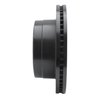 633-54227R Drilled/Slotted Brake Rotor [Black], Fits Select Ford/Lincoln/Mercury/Mazda, Position: Rear Right - image 3