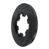 633-54229R Drilled/Slotted Brake Rotor [Black], Fits Select Ford/Lincoln/Mercury/Mazda, Position: Rear Right - image 4