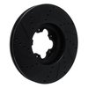 633-54230R Drilled/Slotted Brake Rotor [Black], Fits Select Ford/Lincoln/Mercury/Mazda, Position: Front Right - image 4