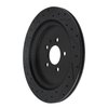 633-54260R Drilled/Slotted Brake Rotor [Black], 2013-2014 Ford/Lincoln/Mercury/Mazda, Position: Rear Right - image 4