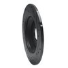 633-54262L Drilled/Slotted Brake Rotor [Black], Fits Select Ford/Lincoln/Mercury/Mazda, Position: Rear Left - image 4