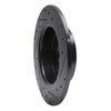 633-54273L Drilled/Slotted Brake Rotor [Black], Fits Select Ford/Lincoln/Mercury/Mazda, Position: Rear Left - image 4