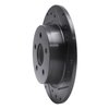 633-54273R Drilled/Slotted Brake Rotor [Black], Fits Select Ford/Lincoln/Mercury/Mazda, Position: Rear Right - image 2