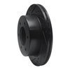 633-54276L Drilled/Slotted Brake Rotor [Black], Fits Select Ford/Lincoln/Mercury/Mazda, Position: Rear Left - image 2