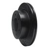 633-54276R Drilled/Slotted Brake Rotor [Black], Fits Select Ford/Lincoln/Mercury/Mazda, Position: Rear Right - image 2