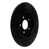 633-54280L Drilled/Slotted Brake Rotor [Black], Fits Select Ford/Lincoln/Mercury/Mazda, Position: Rear Left - image 4