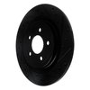 633-54280R Drilled/Slotted Brake Rotor [Black], Fits Select Ford/Lincoln/Mercury/Mazda, Position: Rear Right - image 2