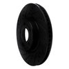 633-54281L Drilled/Slotted Brake Rotor [Black], Fits Select Ford/Lincoln/Mercury/Mazda, Position: Front Left - image 2