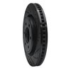 633-54287R Drilled/Slotted Brake Rotor [Black], Fits Select Ford/Lincoln/Mercury/Mazda, Position: Front Right - image 2