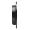 633-55004R Drilled/Slotted Brake Rotor [Black], 2003-2011 Ford/Lincoln/Mercury/Mazda, Position: Rear Right - image 3