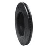 633-55007R Drilled/Slotted Brake Rotor [Black], 2003-2005 Ford/Lincoln/Mercury/Mazda, Position: Front Right - image 4