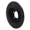 633-55008L Drilled/Slotted Brake Rotor [Black], 2003-2005 Ford/Lincoln/Mercury/Mazda, Position: Rear Left - image 4
