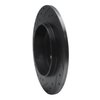 633-55008R Drilled/Slotted Brake Rotor [Black], 2003-2005 Ford/Lincoln/Mercury/Mazda, Position: Rear Right - image 4