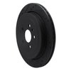 633-55009L Drilled/Slotted Brake Rotor [Black], 2013-2016 Ford/Lincoln/Mercury/Mazda, Position: Rear Left - image 3
