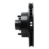 633-56005L Drilled/Slotted Brake Rotor [Black], 1974-1979 Ford/Lincoln/Mercury/Mazda, Position: Front Left - image 3