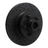 633-56005R Drilled/Slotted Brake Rotor [Black], 1974-1979 Ford/Lincoln/Mercury/Mazda, Position: Front Right - image 2