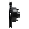 633-56005R Drilled/Slotted Brake Rotor [Black], 1974-1979 Ford/Lincoln/Mercury/Mazda, Position: Front Right - image 3