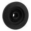 633-56005R Drilled/Slotted Brake Rotor [Black], 1974-1979 Ford/Lincoln/Mercury/Mazda, Position: Front Right - image 4