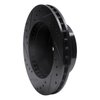 633-56009R Drilled/Slotted Brake Rotor [Black], 1991-1994 Ford/Lincoln/Mercury/Mazda, Position: Front Right - image 4
