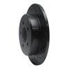 633-56010R Drilled/Slotted Brake Rotor [Black], 1991-1995 Ford/Lincoln/Mercury/Mazda, Position: Rear Right - image 2