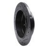 633-56015L Drilled/Slotted Brake Rotor [Black], 1996-2002 Ford/Lincoln/Mercury/Mazda, Position: Rear Left - image 4