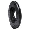 633-58004R Drilled/Slotted Brake Rotor [Black], 1991-1996 Acura/Honda, Position: Front Right - image 4