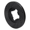 633-58006R Drilled/Slotted Brake Rotor [Black], 1992-1998 Acura/Honda, Position: Front Right - image 4