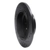 633-58016L Drilled/Slotted Brake Rotor [Black], 1999-2001 Acura/Honda, Position: Rear Left - image 4