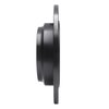 633-58016R Drilled/Slotted Brake Rotor [Black], 1999-2001 Acura/Honda, Position: Rear Right - image 3